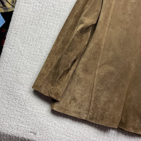 Hathaway Suede Leather Jacket Men’s Sz M Light Brown Classic Casual Outerwear - Picture 12 of 15